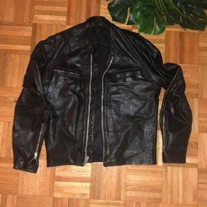 Vintage men’s leather jacket